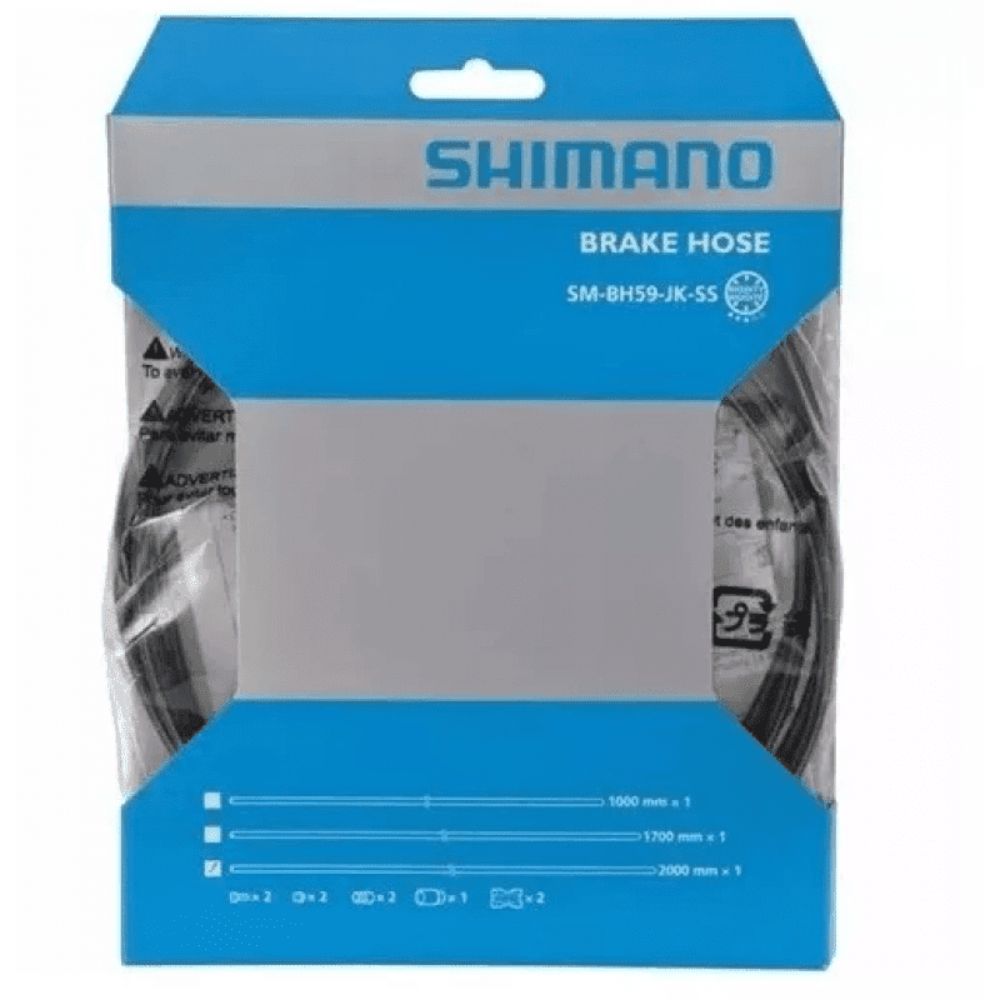MANGUEIRA P/ FREIO HIDRÁULICO SHIMANO BH59-J-KIT (200CM) (ESMBH59JKL200) - PRETO