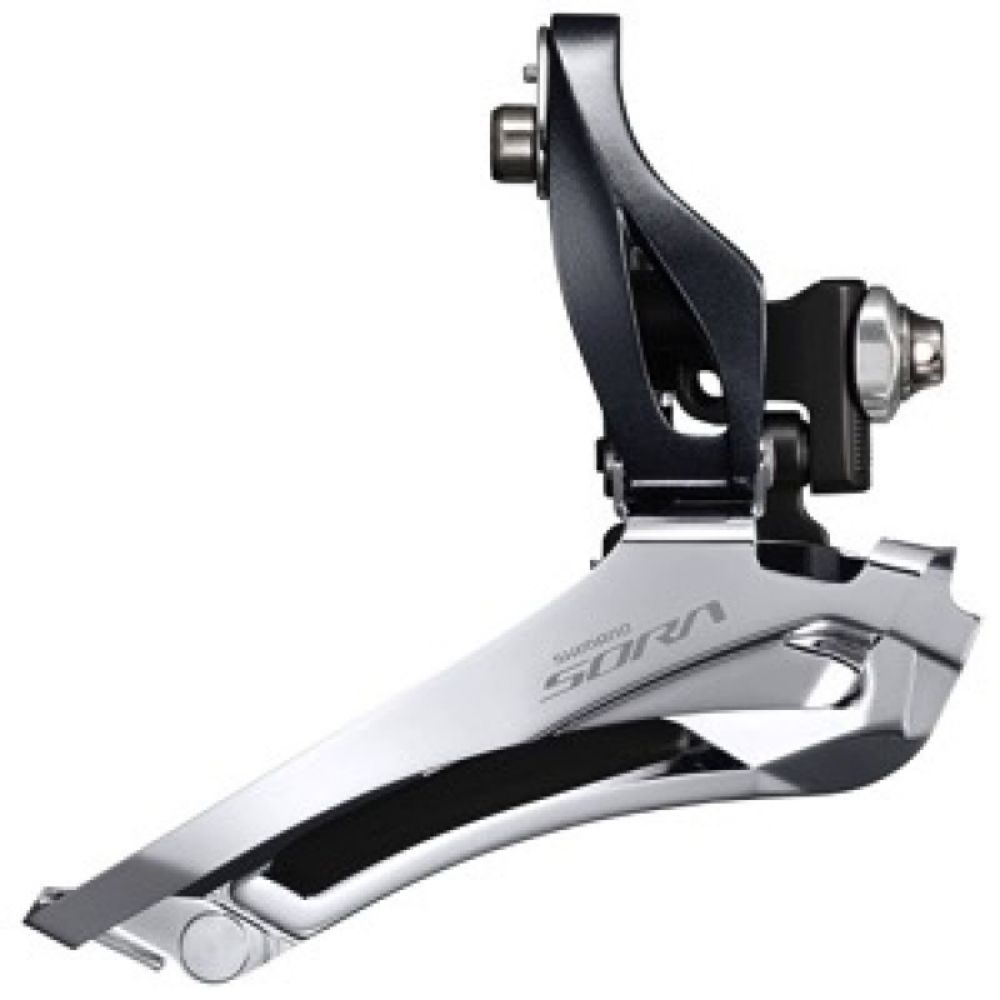 CÂMBIO DIAN BAIXO SHIMANO SORA R3000 BRAZED ON (2X9) (EFDR3000F) - GRAFITE