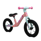 BICICLETA DE EQUILÍBRIO RAVA BALANCE BUDDY II ARO 12 ROSA/BRANCO