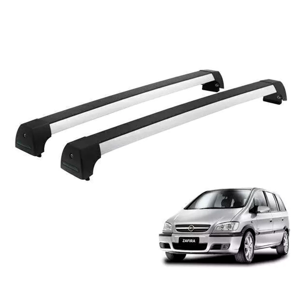 RACK LONG LIFE SPORT ALUM. PRATA P/ CHEVROLET ZAFIRA (AAst) - PRATA