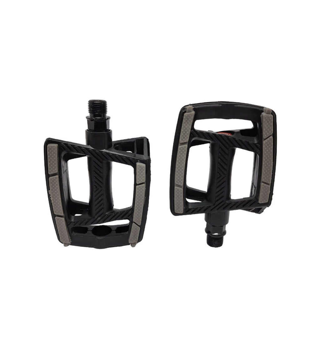 PEDAL 9/16 HP PASSEIO EM NYLON COM 2 BUCHAS DU - PRETO