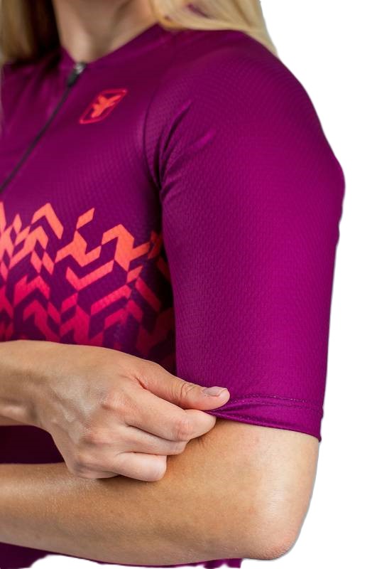 Camisa De Ciclismo Feminina Free Force Basic Ruby 2024