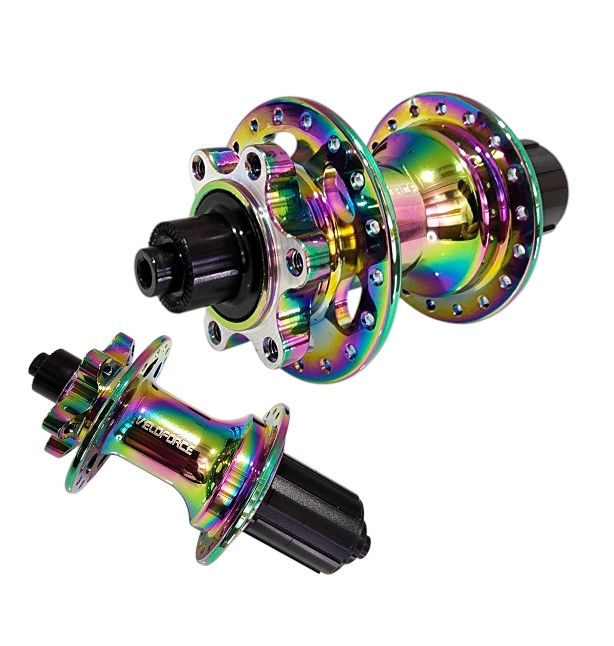 CUBO VELEFORCE DT/TS 36F ALUM CASSETE 6 ROLAMENTOS BARULHENTO- CAMALEÃO