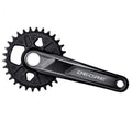 PEDIVELA SHIMANO DEORE 12V M6100 175MM C/ COROA - PRETO - 30D