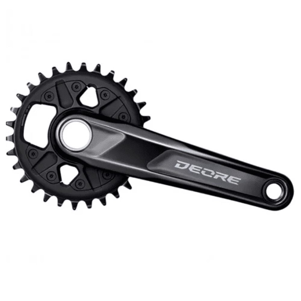 PEDIVELA SHIMANO DEORE 12V M6100 175MM C/ COROA - PRETO - 30D