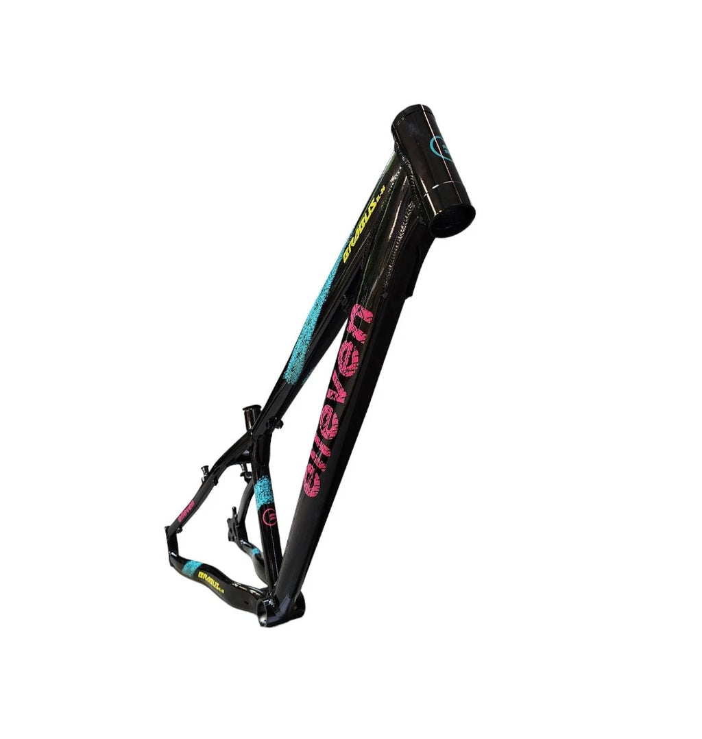 QUADRO ELLEVEN BRABUS FREERIDE 26X13,5 PRETO/ROSA/AZUL