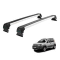 RACK LONG LIFE SPORT ALUM. PRATA P/ FIAT UNO WAY C/ LONG. - 4 PORTAS A PARTIR DE 2011 (AWAY) - PRATA