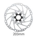 ROTOR DE FREIO A DISCO SHIMANO C. LOCK EXT. SLX RT64 203mm