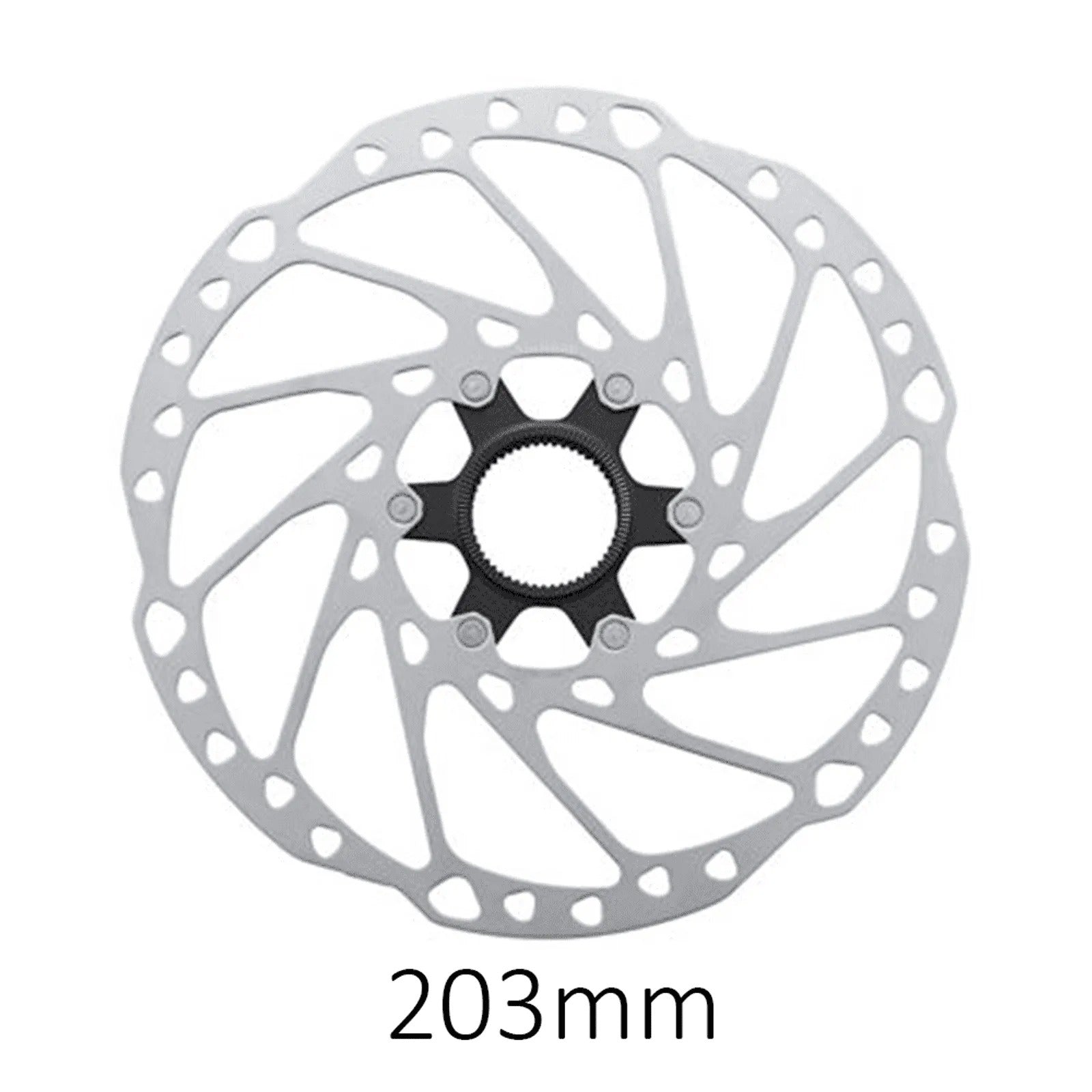 ROTOR DE FREIO A DISCO SHIMANO C. LOCK EXT. SLX RT64 203mm
