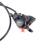 KIT FREIO DISCO SHIMANO HIDRÁULICO MT200 (PAR) - PRETO