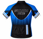 Camisa Ciclismo Refactor South Preto/Azul/Branco