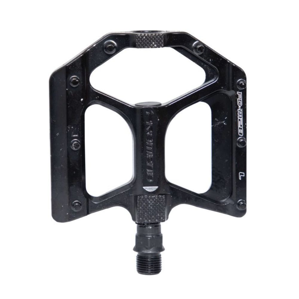 PEDAL 9/16 PLATAFORMA PROMEND M28 ALUMÍNIO - PRETO