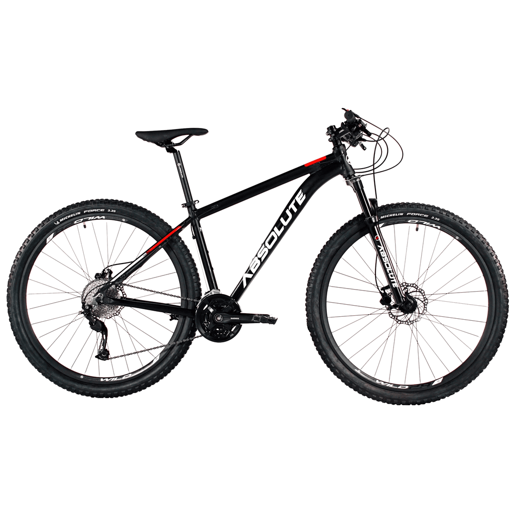BICICLETA 29 ABSOLUTE NERO 4 ELITE 27V ALIVIO C/ HIDRÁULICO