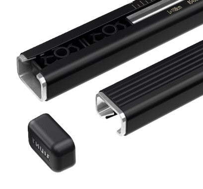 BARRA DE RACK DE TETO THULE AÇO SQUAREBAR EVO 127CM (7123) 2 UNIDADES