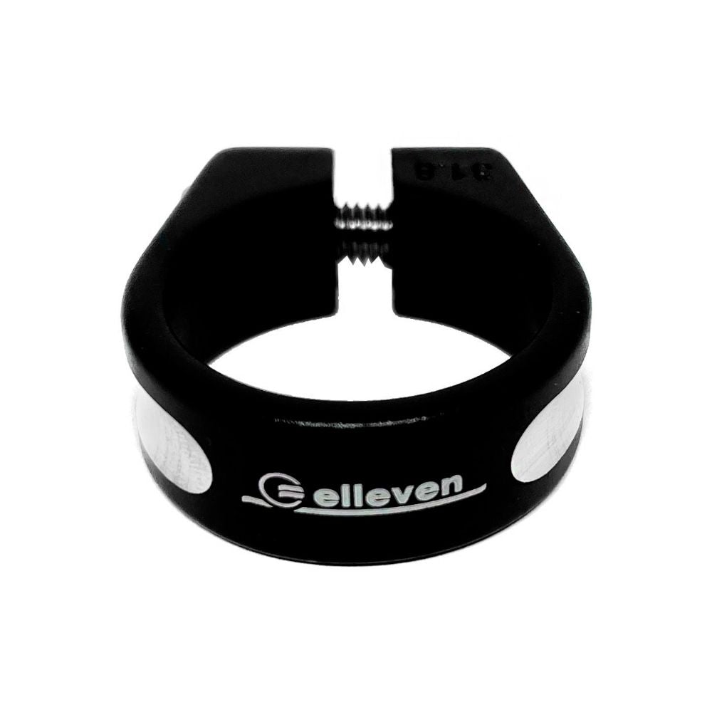 Abraçadeira De Quadro 31.6x34.9 Elleven Com Parafuso - Preto