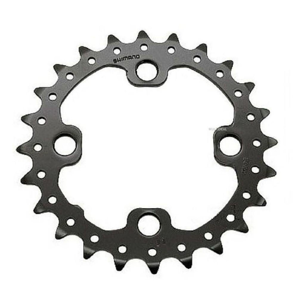 COROA 28D SHIMANO SLX M675 10 VELOCIDADES (Y1NA28000) - PRETO
