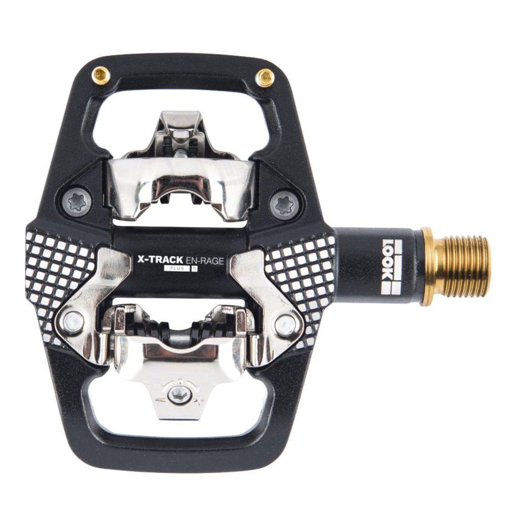 PEDAL CLIP LOOK X-TRACK EN-RAGE PLUS TI ENDURO COM TACOS - PRETO