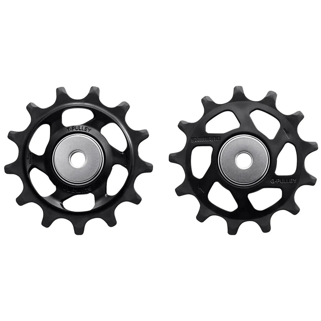 ROLDANA DE CÂMBIO SHIMANO DEORE XT M8100 (PAR) - PRETO
