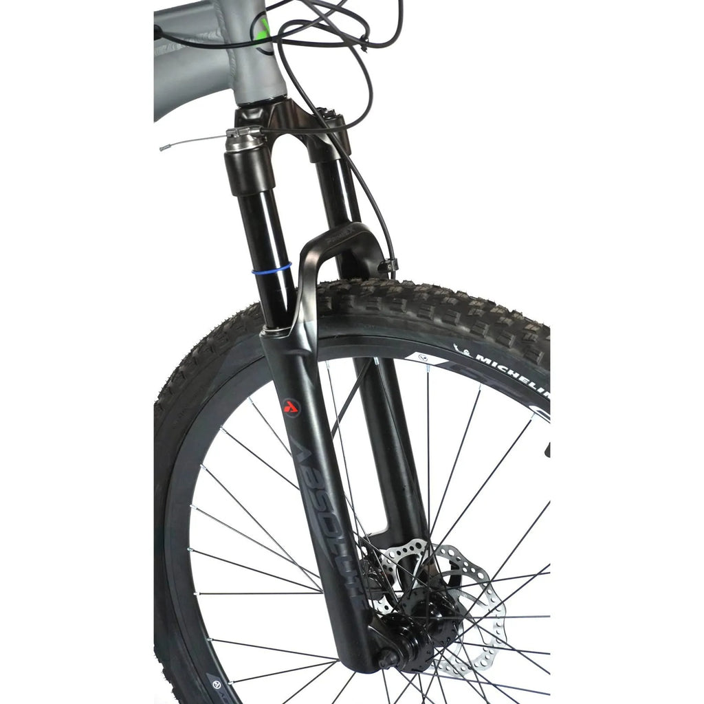 Bicicleta 29 Absolute Wild Pro 27v Alivio C/ Hidráulico - Prata/Verde - (m - 17)