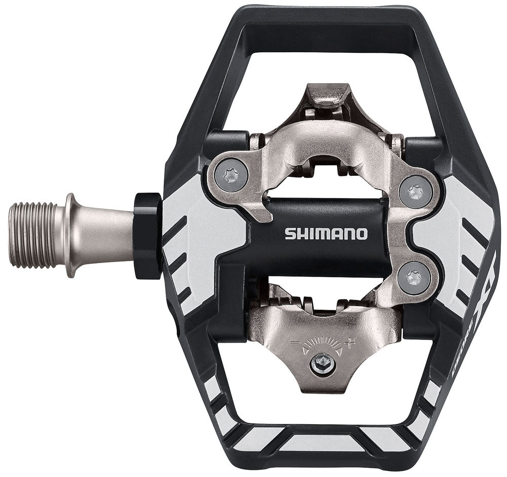 Pedal 9/16 Clip Plataforma Shimano Xt M8120 Enduro - Preto