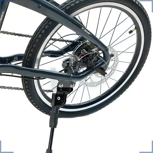 Bicicleta 20 Tsw U-Bend Dobravel 7v Shimano - Cinza