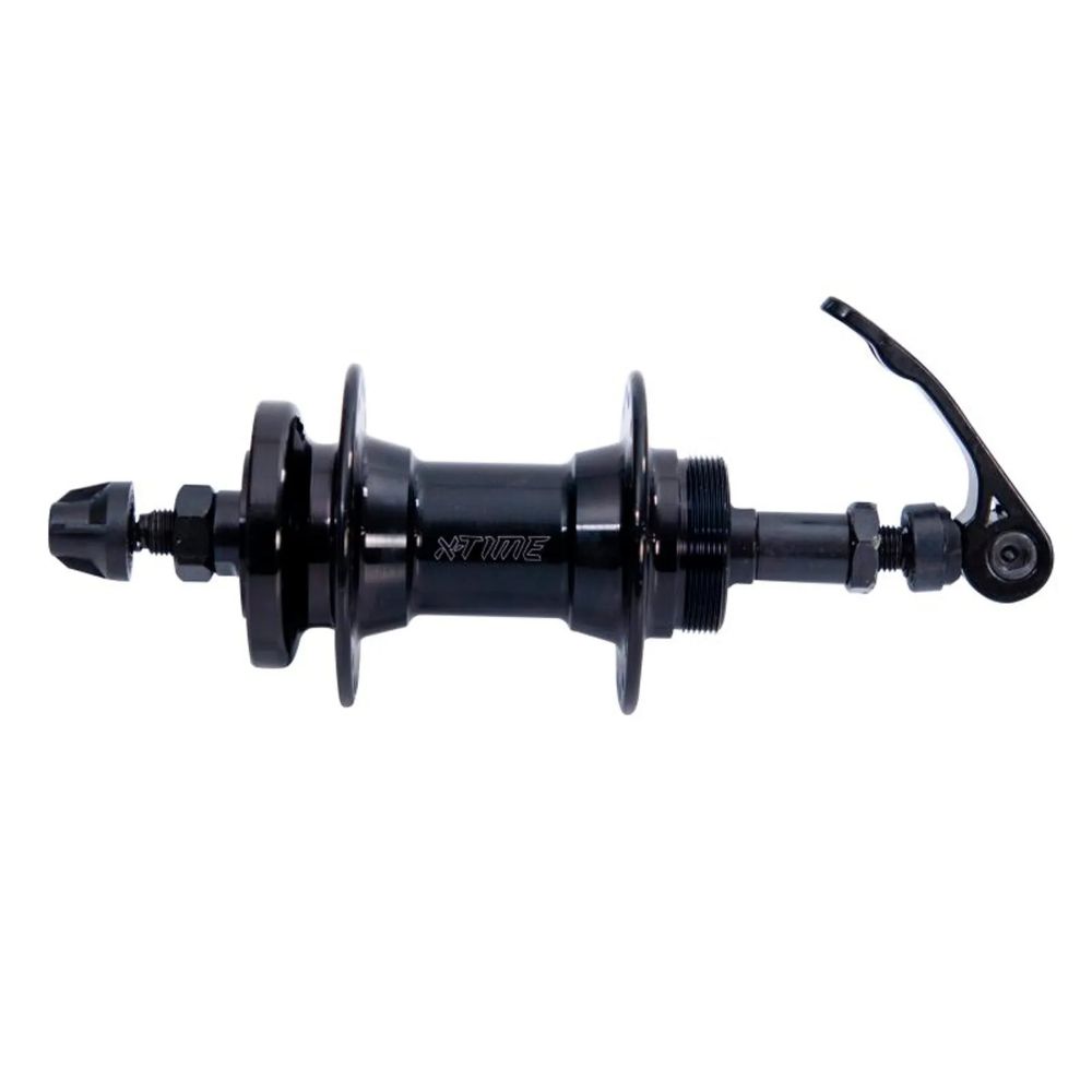 CUBO TRASEIRO TSW ROSCA ALUM DISC C/ BLOCAGEM - PRETO - 32F