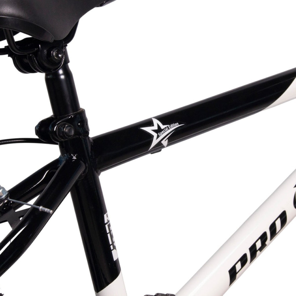 BICICLETA 20 PRO-X BMX SERIE 5 LIMITED BRANCO/PRETO