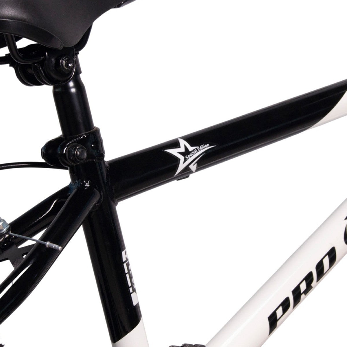 BICICLETA 20 PRO-X BMX SERIE 5 LIMITED BRANCO/PRETO