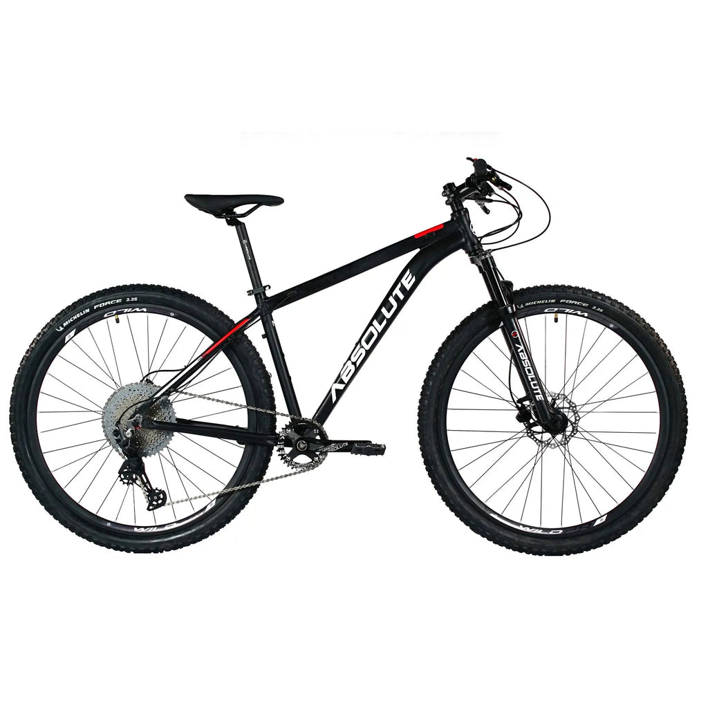 BICICLETA 29 ABSOLUTE NERO 4 ELITE 12V DEORE HIDRÁULICO C/ TRAVA