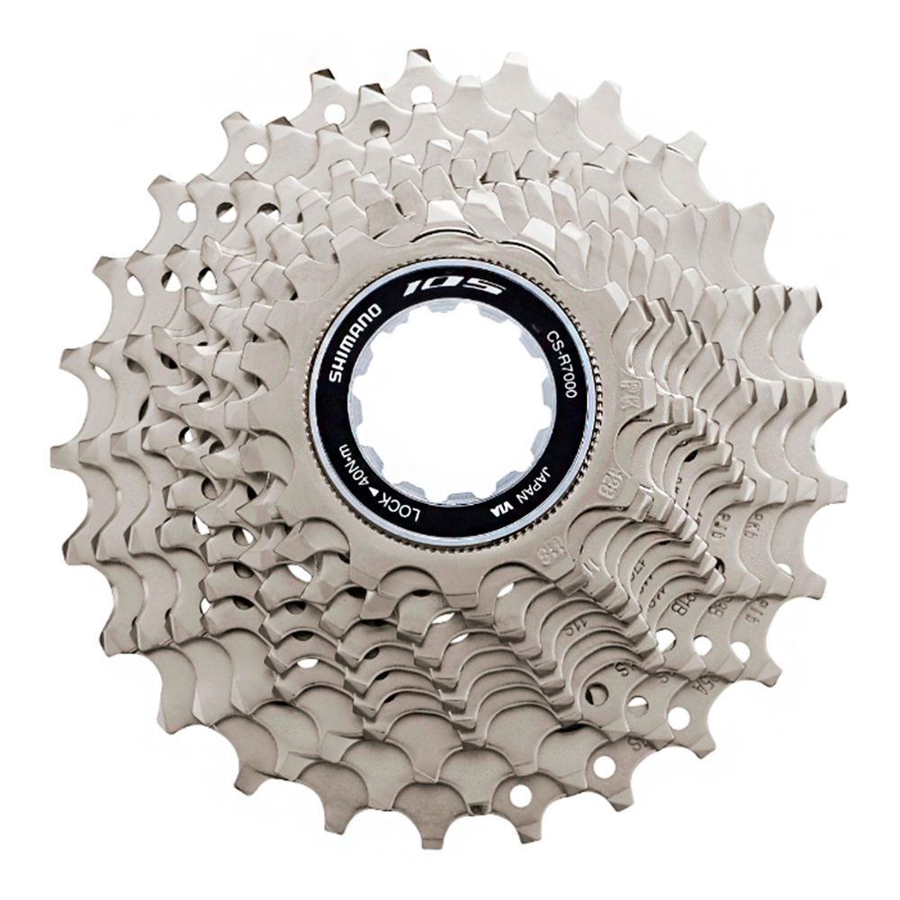 CASSETE 11V SHIMANO 105 R7000 12/25D (ICSR700011225) - PRATA