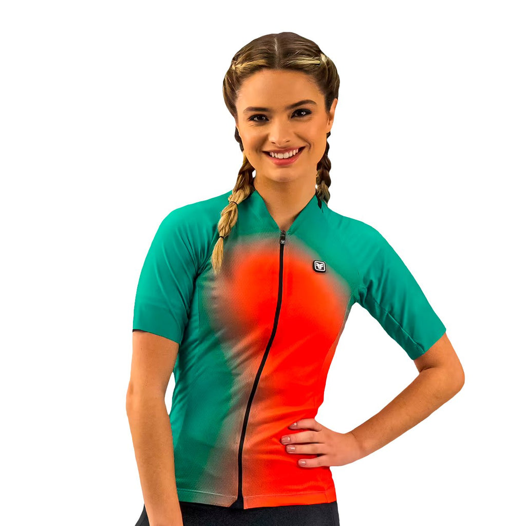 Camisa Ciclismo Free Force Start All Fit Feminina