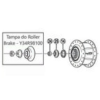 COMPONENTES PARA CUBO SHIMANO NEXUS SG8R40/31/35/36 ROLLER/VBRAKE - PRETO