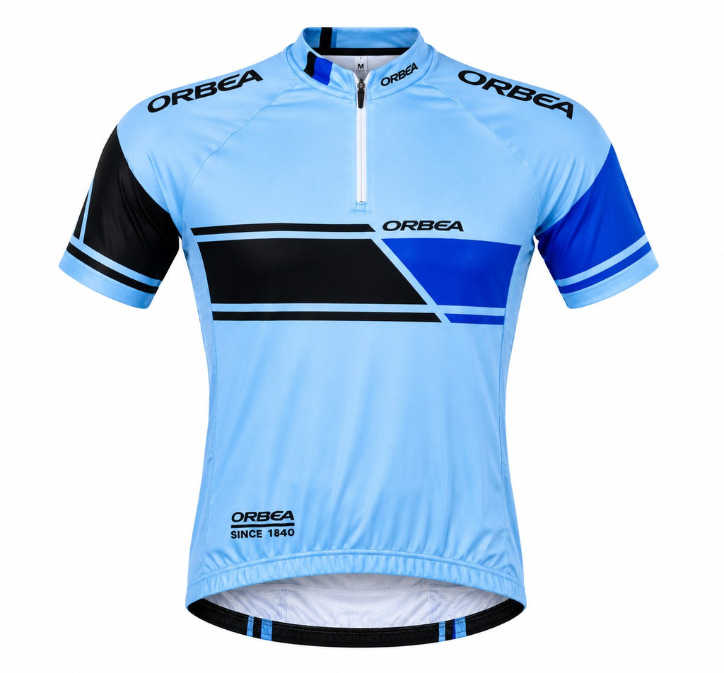 CAMISA CICLISMO FILIP DILLIS AZUL CLARO ORBEA