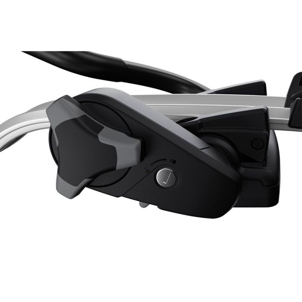 TRANSBIKE THULE PRO RIDE CALHA TETO C/ AJUSTE (598) - PRATA