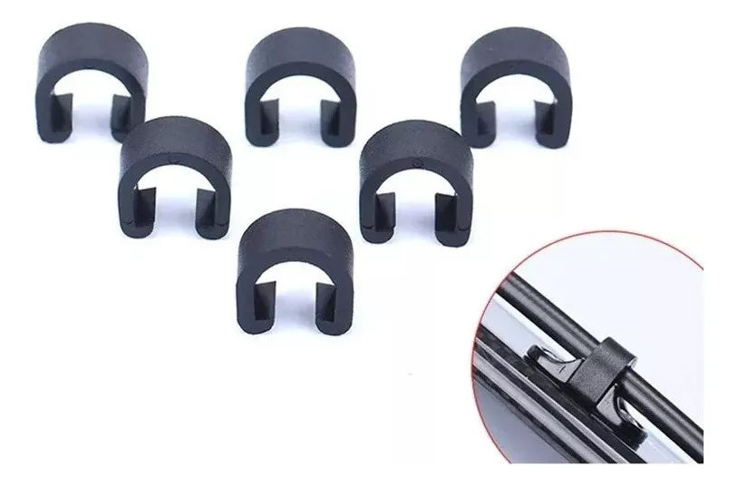 CLIP PRESILHA PARA FIXAR CONDUITE NO QUADRO DA BICICLETA UNg