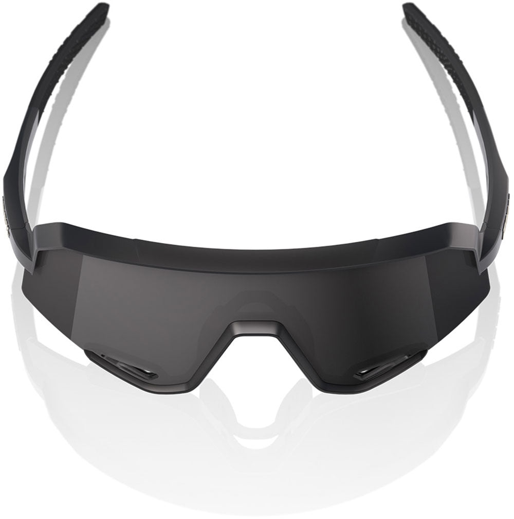 OCULOS 100% SLENDALE - MATTE BLACK - SMOKE LENS