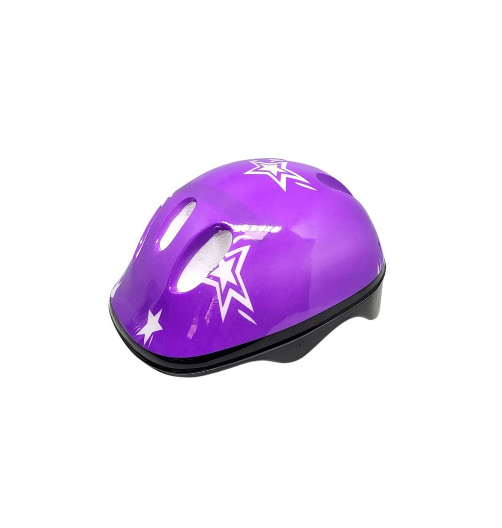 CAPACETE ELLEVEN MTB INFANTIL BASIC TAM. ÚNICO  -  ROXO