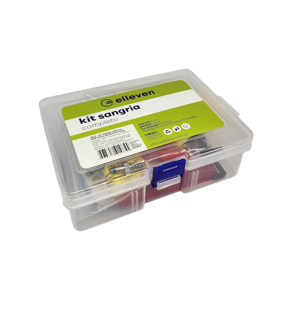 KIT SANGRIA ELLEVEN COMPLETO PARA FREIOS HIDRAULICOS TODOS