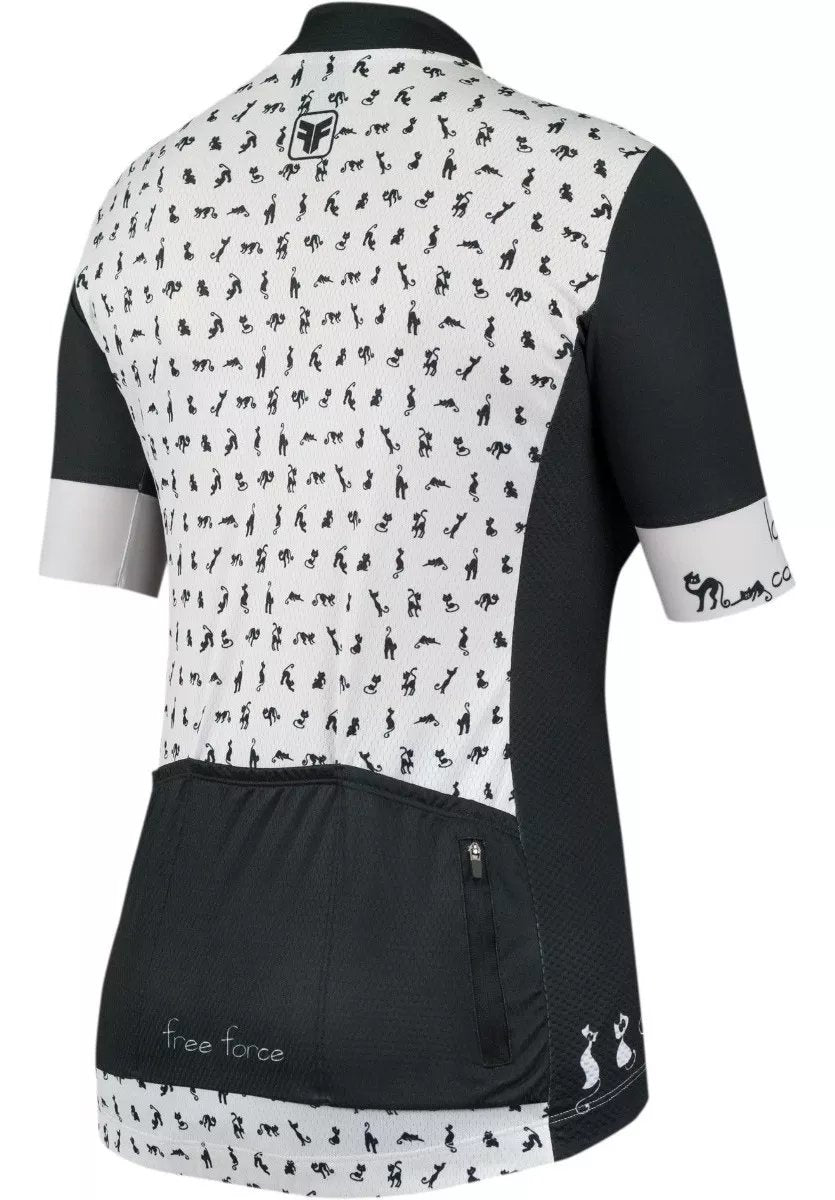 CAMISA CICLISMO FREE FORCE CATS FEMININA