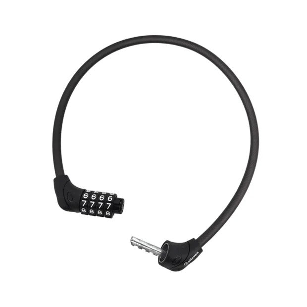 CADEADO ESPIRAL EMBORRACHADO  COM SEGREDO 8 M X 550 MM