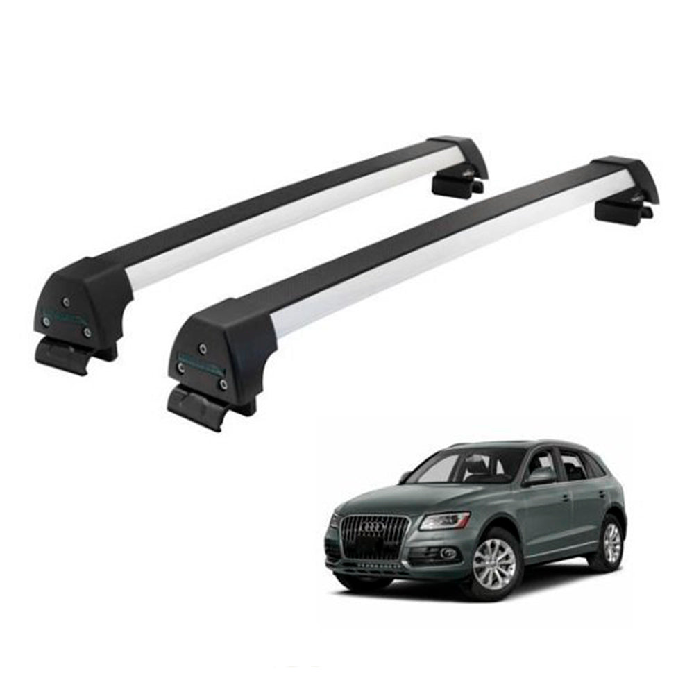 RACK LONG LIFE SPORT ALUM. PRATA P/ AUDI Q5 - 2010 A 2016 (AQ5)