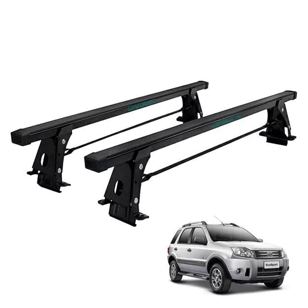 RACK DE TETO LONG LIFE AÇO P/ FIESTA HATCH (2003 À 2014- BAIANO) E SEDAN ( 2005 À 2014 - BAIANO) E ECOSPORT (ATÉ 2012 -