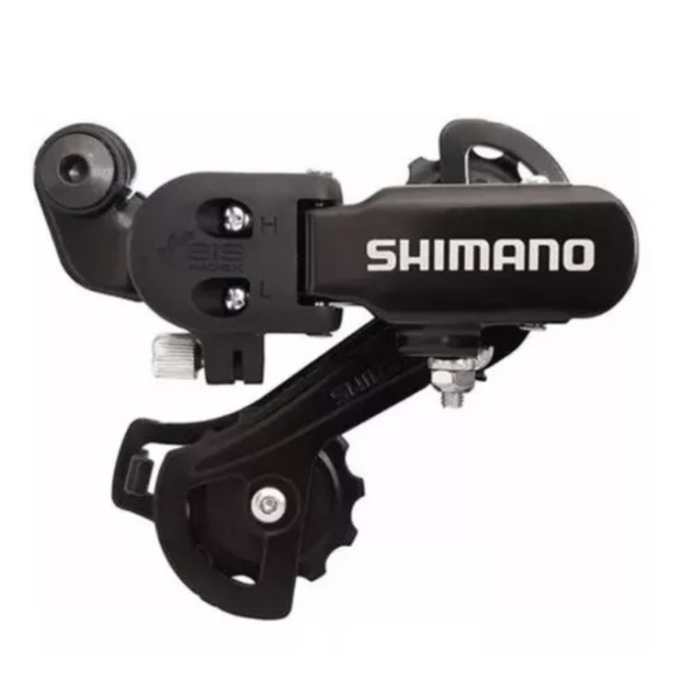 Câmbio Traseiro Shimano Rd-Tz31 6/7v S/ Gancheira - Preto