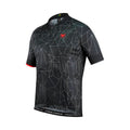 Camisa Ciclismo Free Force Chaotic Sport - Preto/Cinza - P