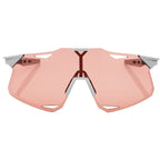 OCULOS 100% HYPERCRAFT - MATTE STONE GREY - HIPER CORAL LENS