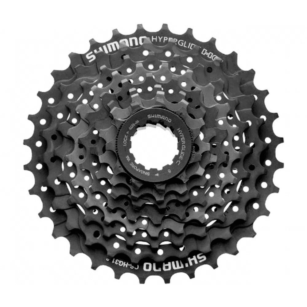 CASSETE 8V SHIMANO ALTUS HG31 11/30D (ACSHG318130) - PRETO