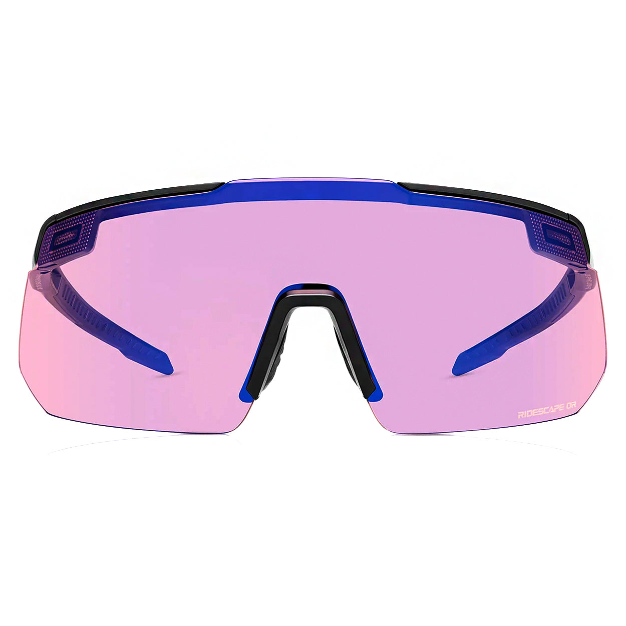 ÓCULOS SHIMANO S-PHYRE R C/ 2 LENTES RIDESCAPE GRAVEL (ECESPHR2GRL02) - PRETO FOSCO