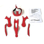JOGO DE ESPUMAS PARA FORRO DE CAPACETE FOX FLUX ORIGINAL - VERMELHO L/XL