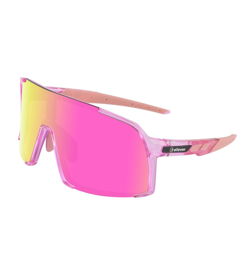 ÓCULOS CICLISMO ELLEVEN EL656 TR90 LENTE POLICARBONATO UV400 ROSA