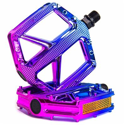 PEDAL 9/16 PLATAFORMA ABSOLUTE FLAT NYLON OIL SLICK (PAR)